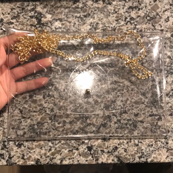 Transparent Crossbody Chain Bag - Picture 5 of 8